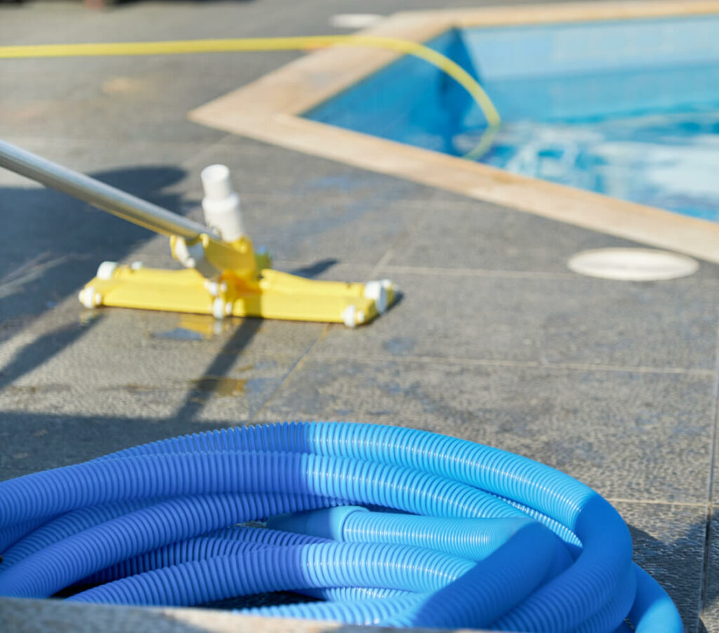 Liquidity Pros providing comprehensive pool care services in Loretto